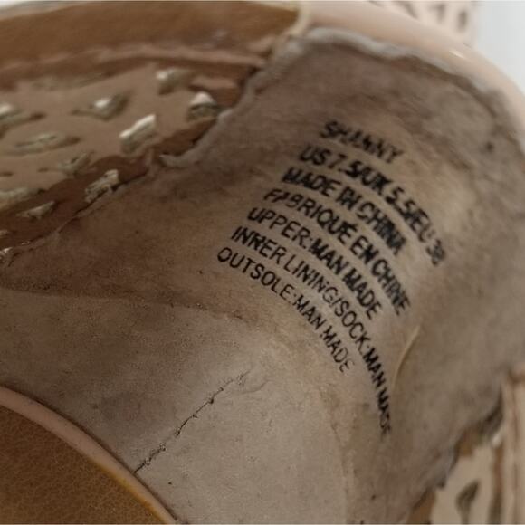 JustFab Pink Flats Loafers Slipons Comfortable Slip on Women's Gifts Size 7.5 - Picture 9 of 9